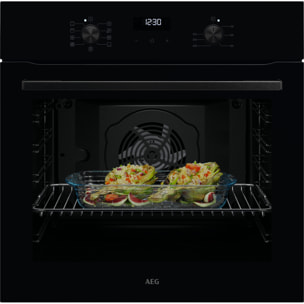 AEG Horno multifunción Serie 5000 SurroundCook con Display LED V5ABU20SK