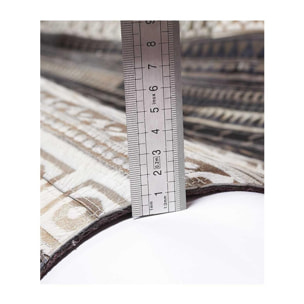 Tapis peau de vache kilim fait main VINI