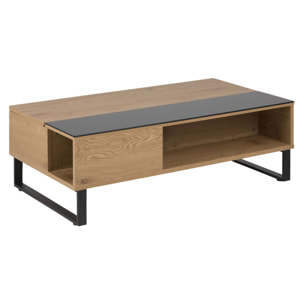 Table basse plateau relevable bois  SULTA