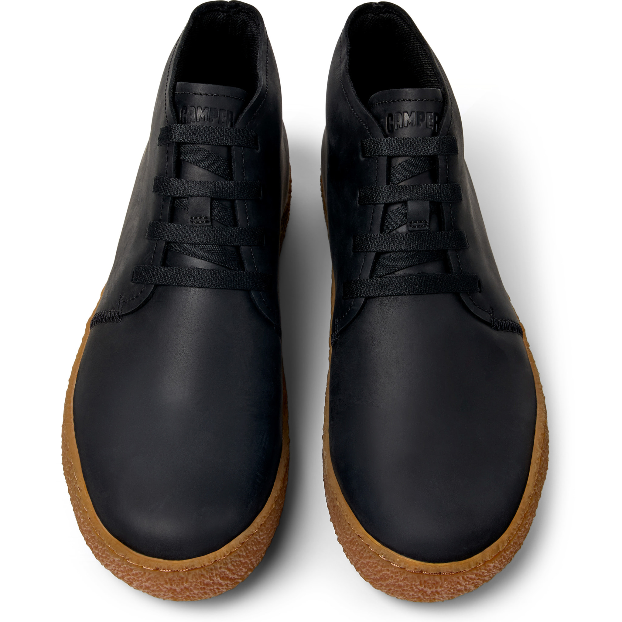 CAMPER Peu Terreno - Botines Hombre Negro