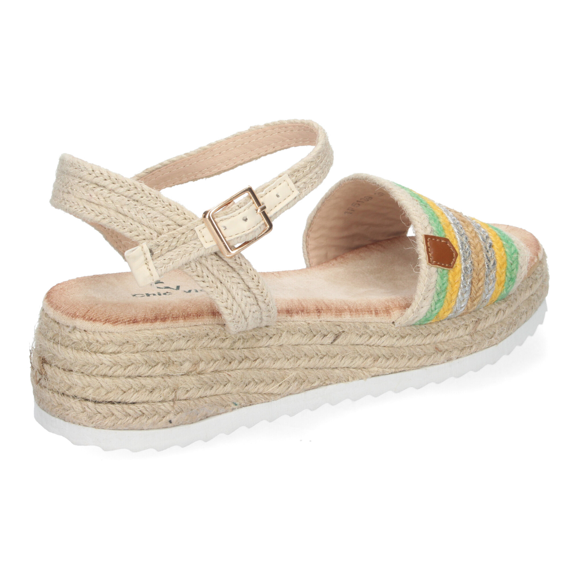 Sandalias para mujer de Verano con Cuña de Yute