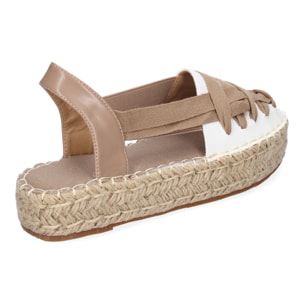 Alpargata Plana Estilo Valenciana para Mujer con Yute, Comodas y Elegantes, Diseño Moderno con Cintas