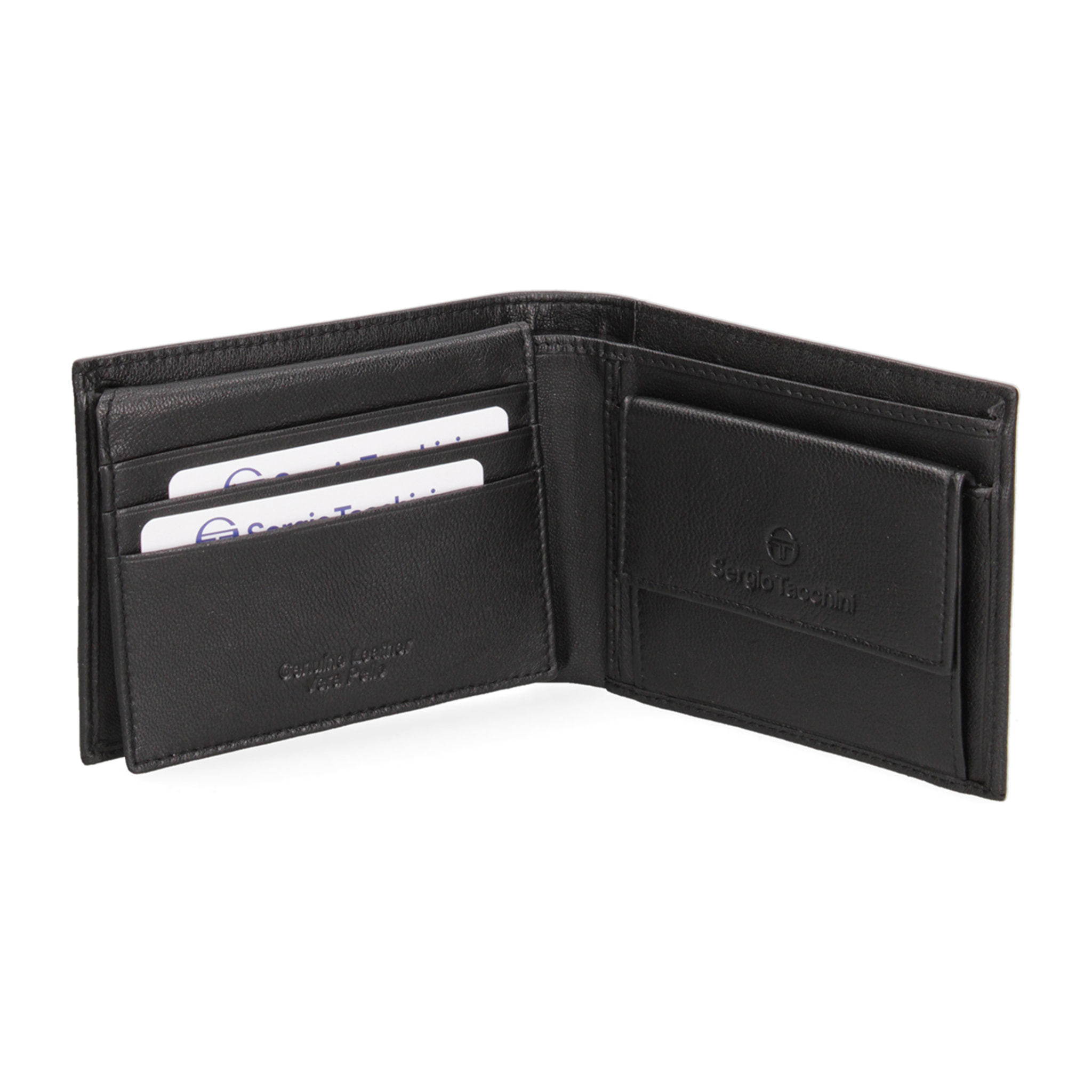 Portafoglio  da uomo In Vera pelle Made in Italy 12x9,5x2 cm