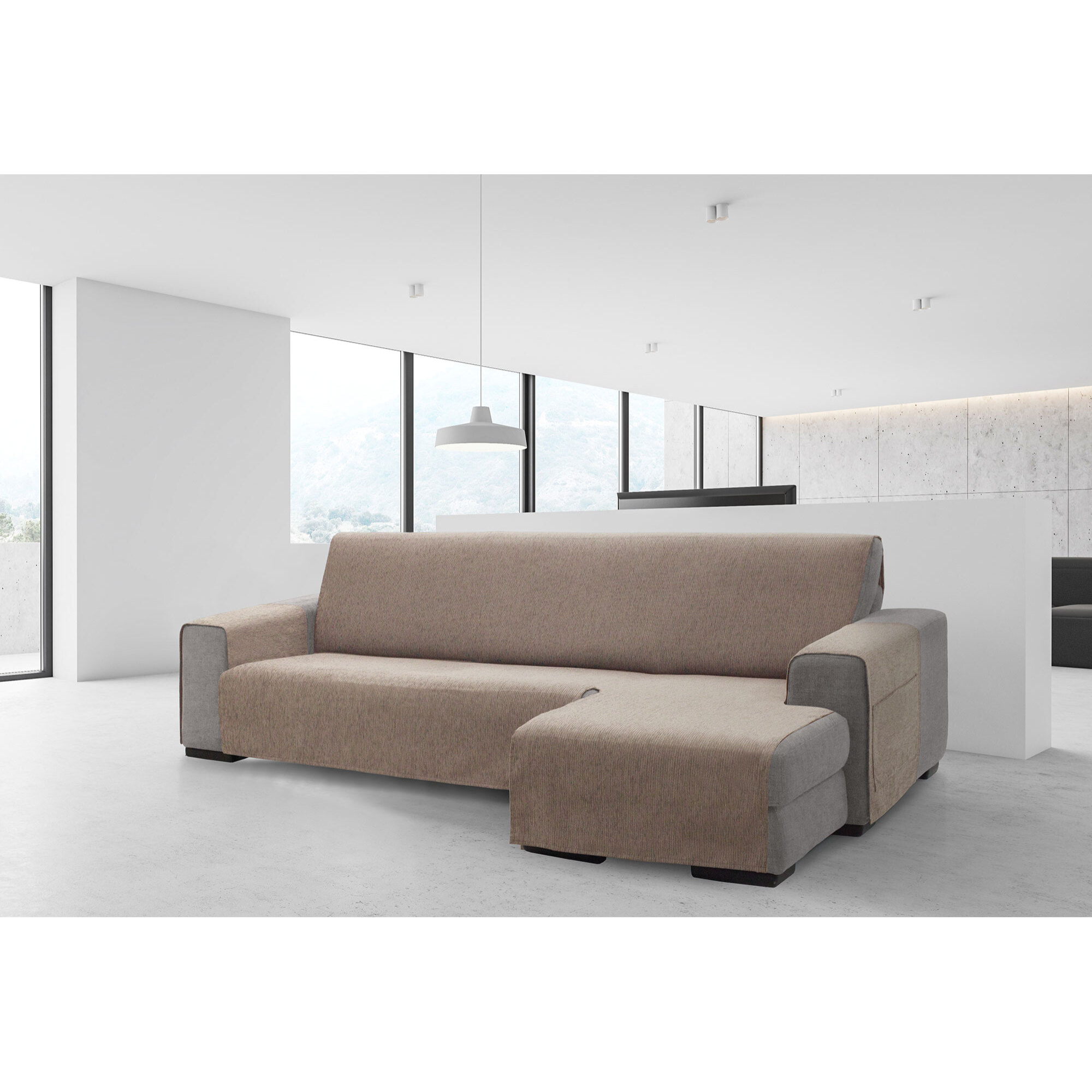 Cubre Sofá Chaise Longue Derecha modelo PRISCILA