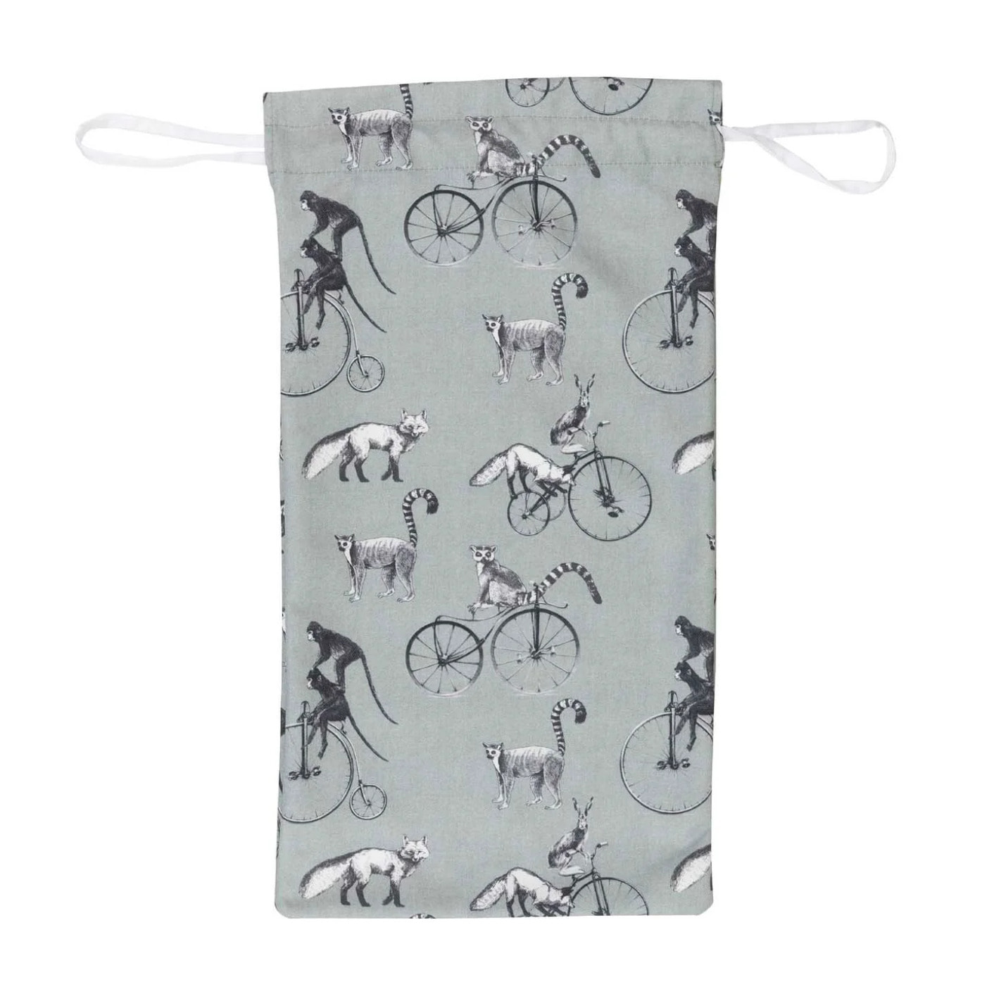 Bolsa Pan Estampado Bicicletas 30x10x60 Cm