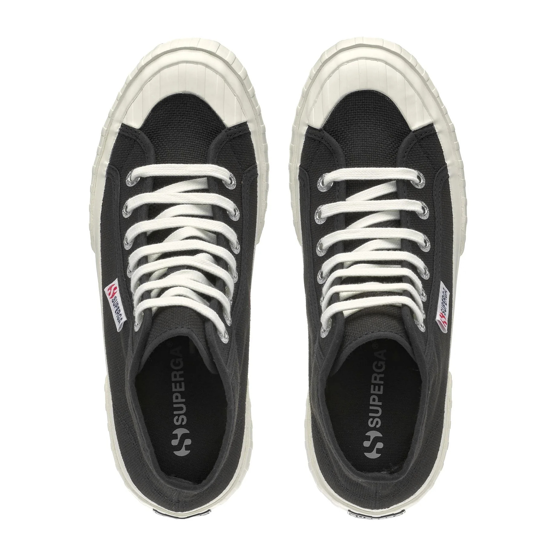 Superga - Zapatillas Mujer Negro - 2696 Stripe