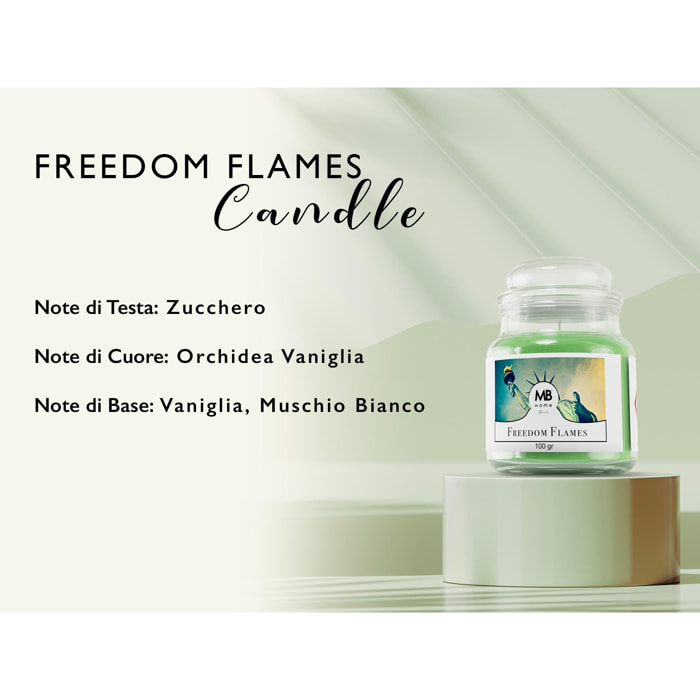 CANDELA MB HOME BASIC-FREEDOM FLAMES 100GSM