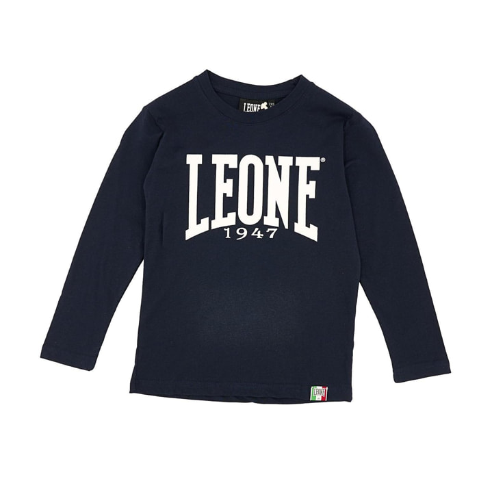 Camiseta básica Leone niño manga larga
