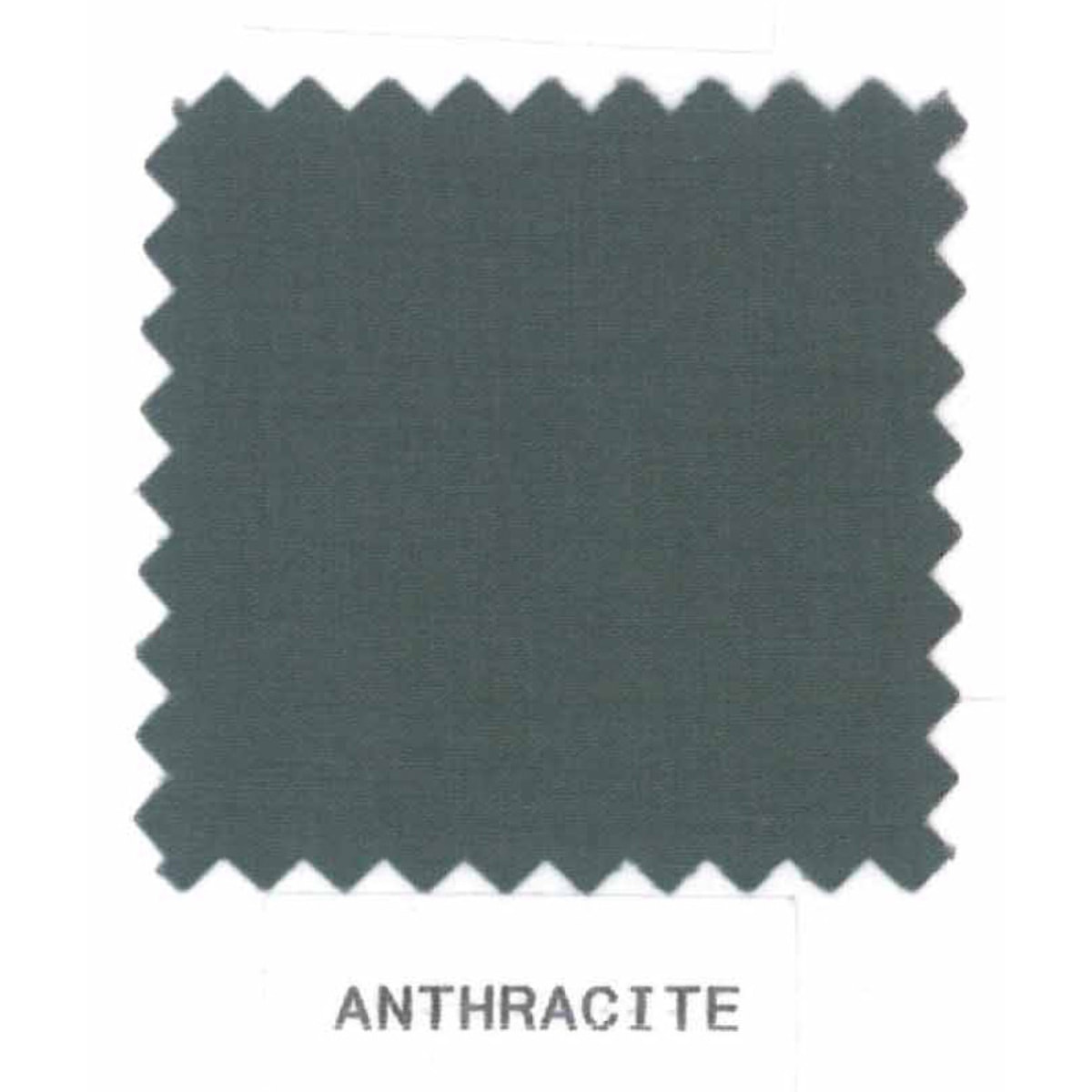 Housse de couette percale 240 x 220 cm unie - Gris anthracite