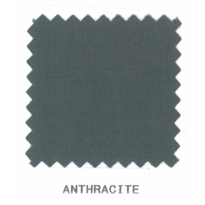 Housse de couette percale 240 x 220 cm unie - Gris anthracite