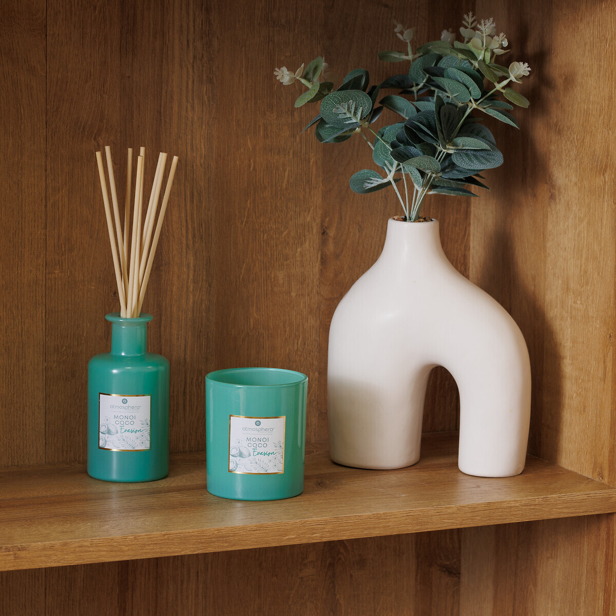 Diffuseur de parfum Maël 200ml verre monoï coco