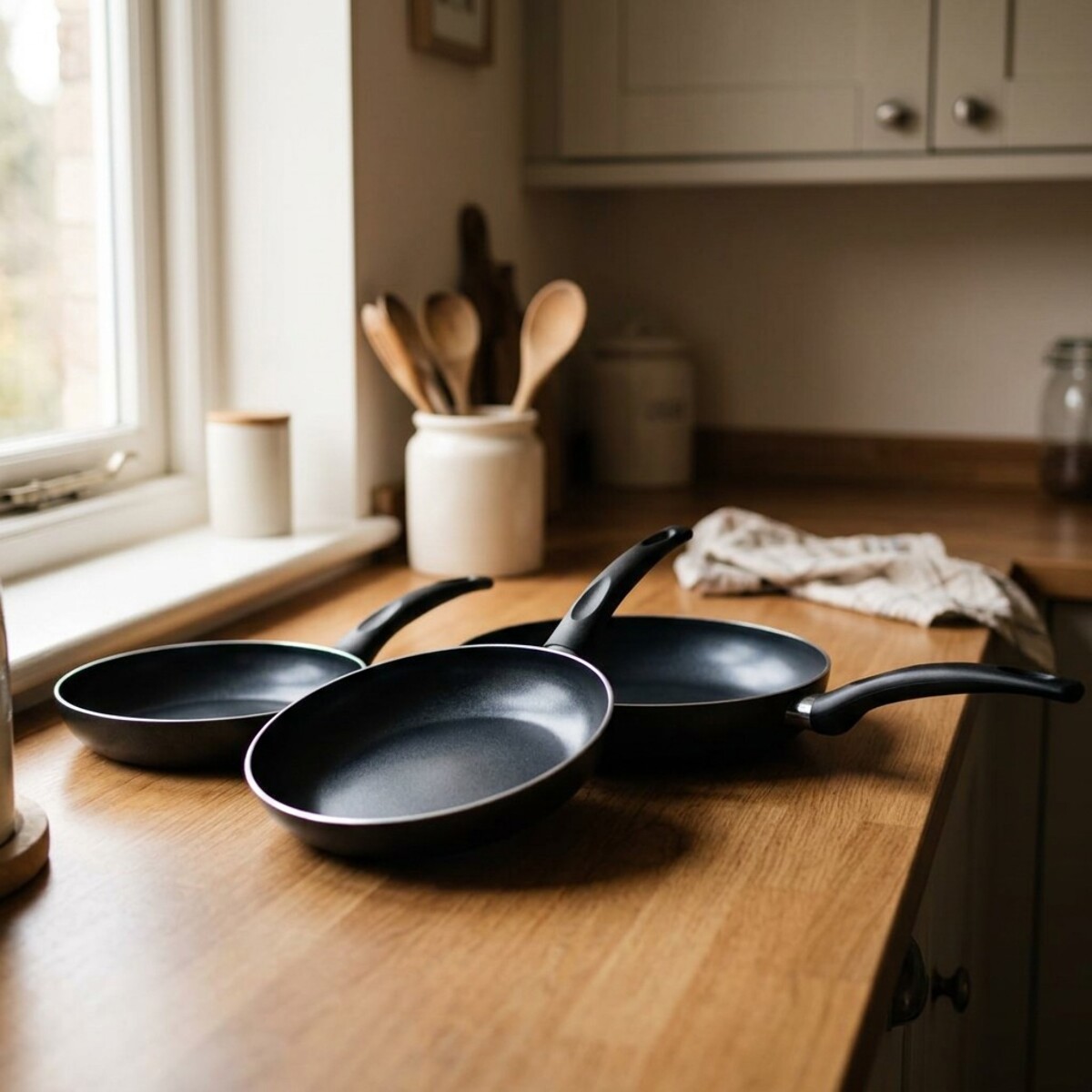 Set de 3 Poêles céramique sans PFAS Elo Prima Cucina