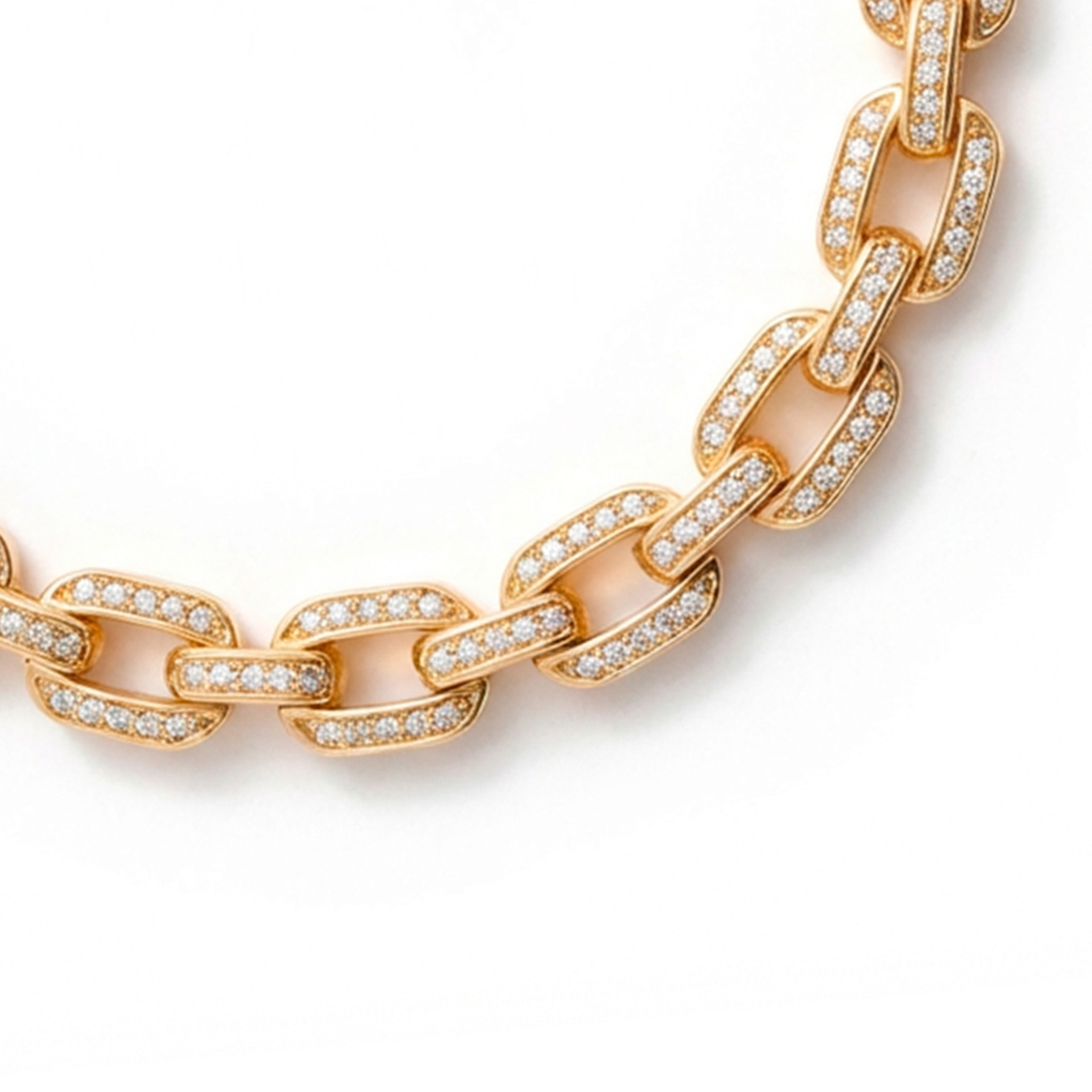 Pulsera Migala acabado oro rosa 18k