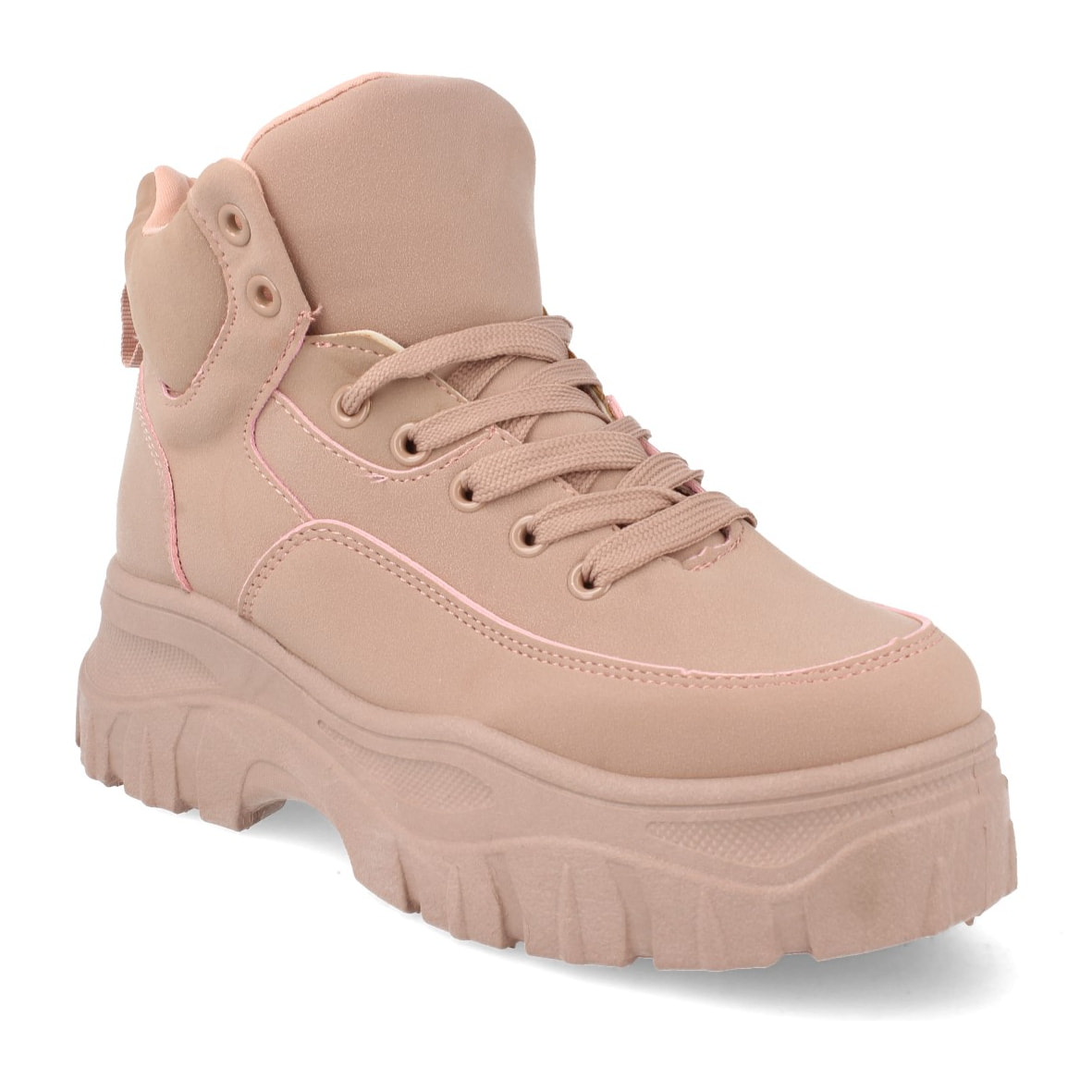 Botas de Mujer Plataforma con Cordones Otoño Invierno 2019