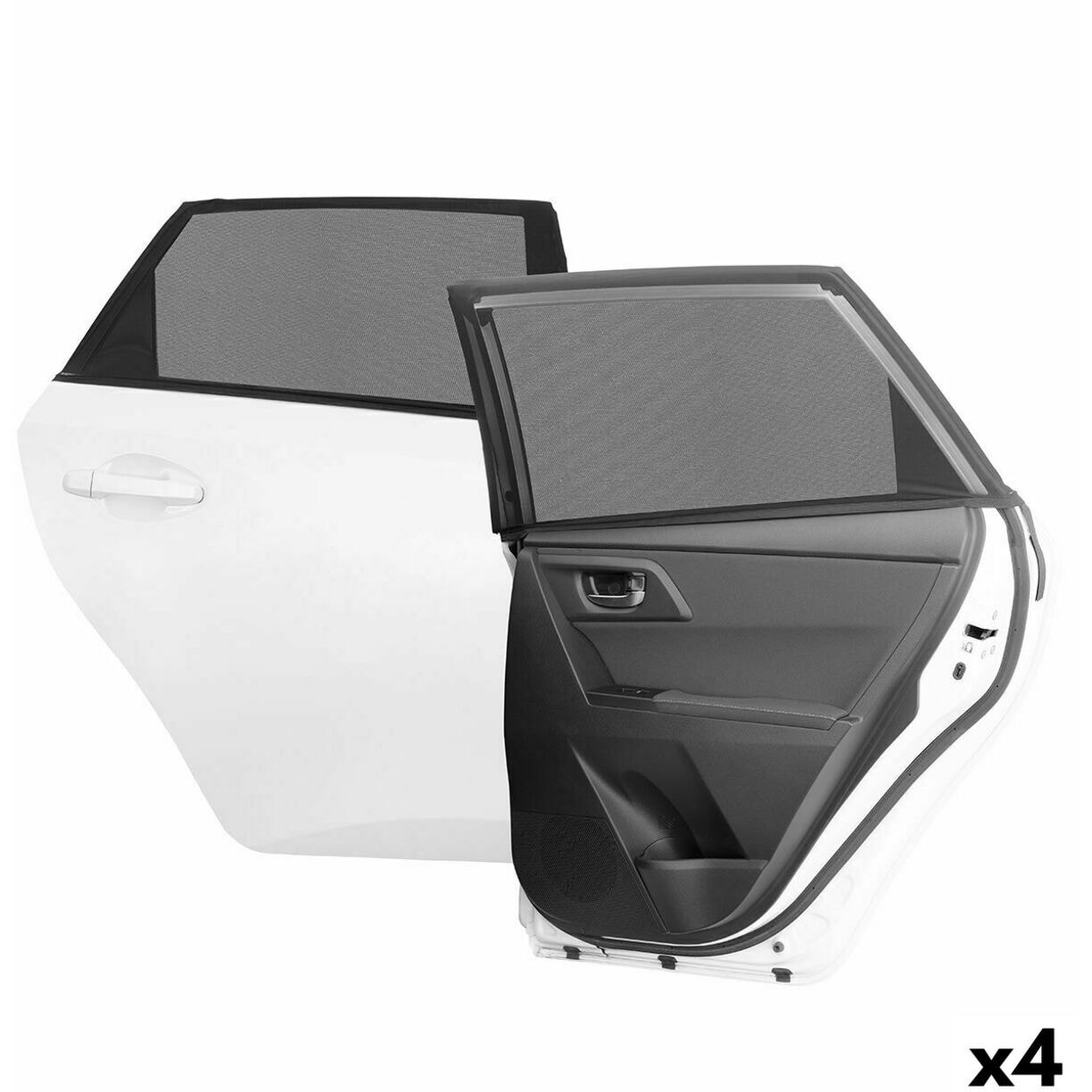 Rete Parasole per Auto InnovaGoods 4 Unità