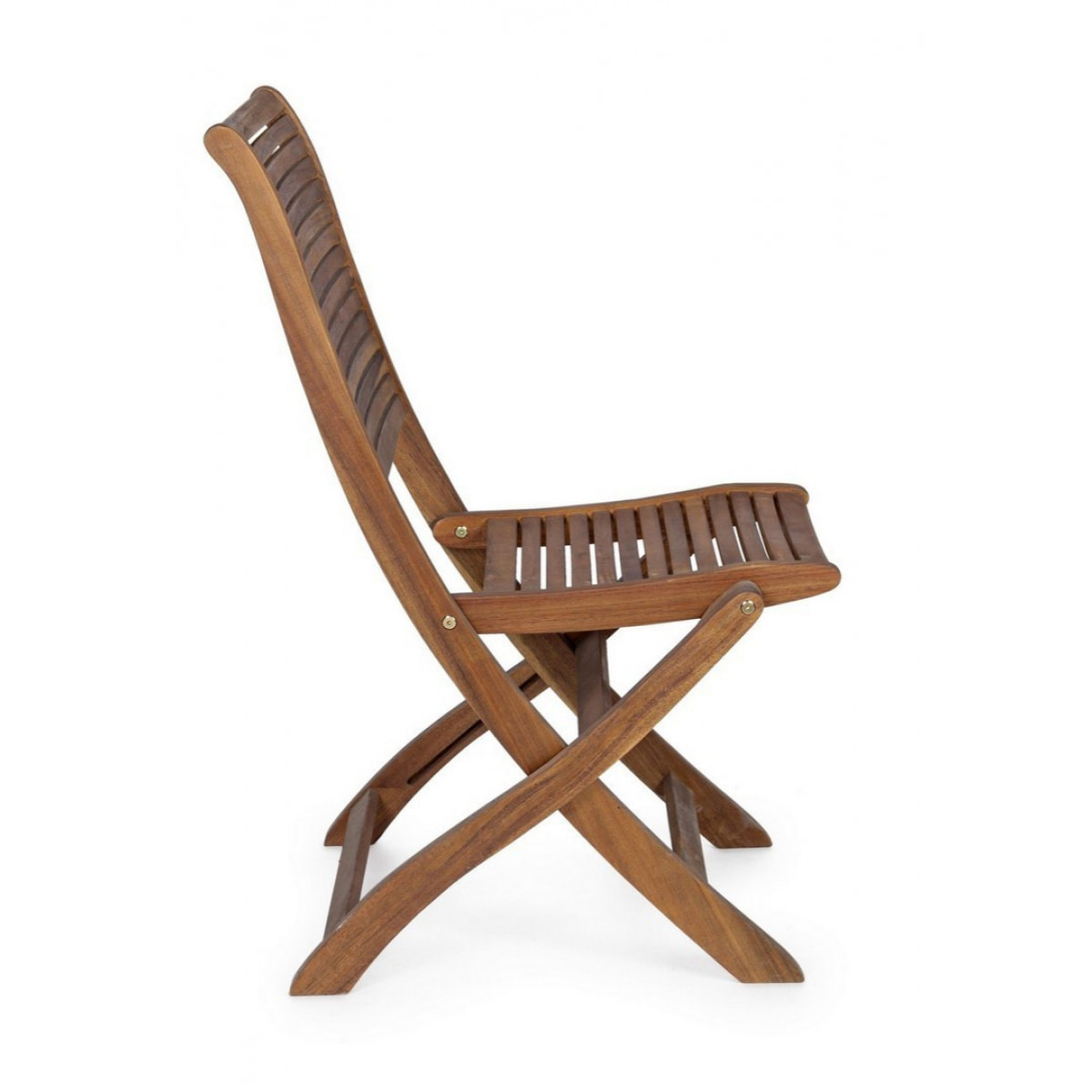 Set di 2 sedie MALI (O) in legno pieghevoli