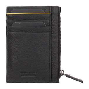 Portafoglio uomo in vera pelle - Modello Arx - Casual - 8.0 x 12.5 x 1.0 cm