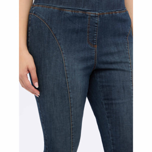 Fiorella Rubino - Jeggings dalla vita elasticizzata - Blu