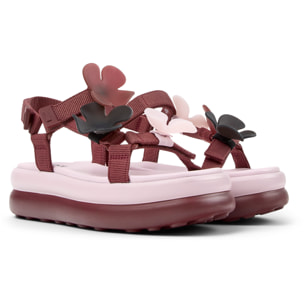Sandalias - CAMPER Pelotas Flota Up Twins - Burdeos - Textil técnico