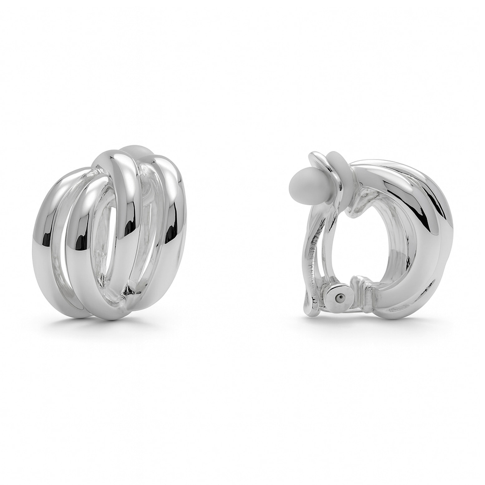 Pendientes acabado en Plata de Ley 925