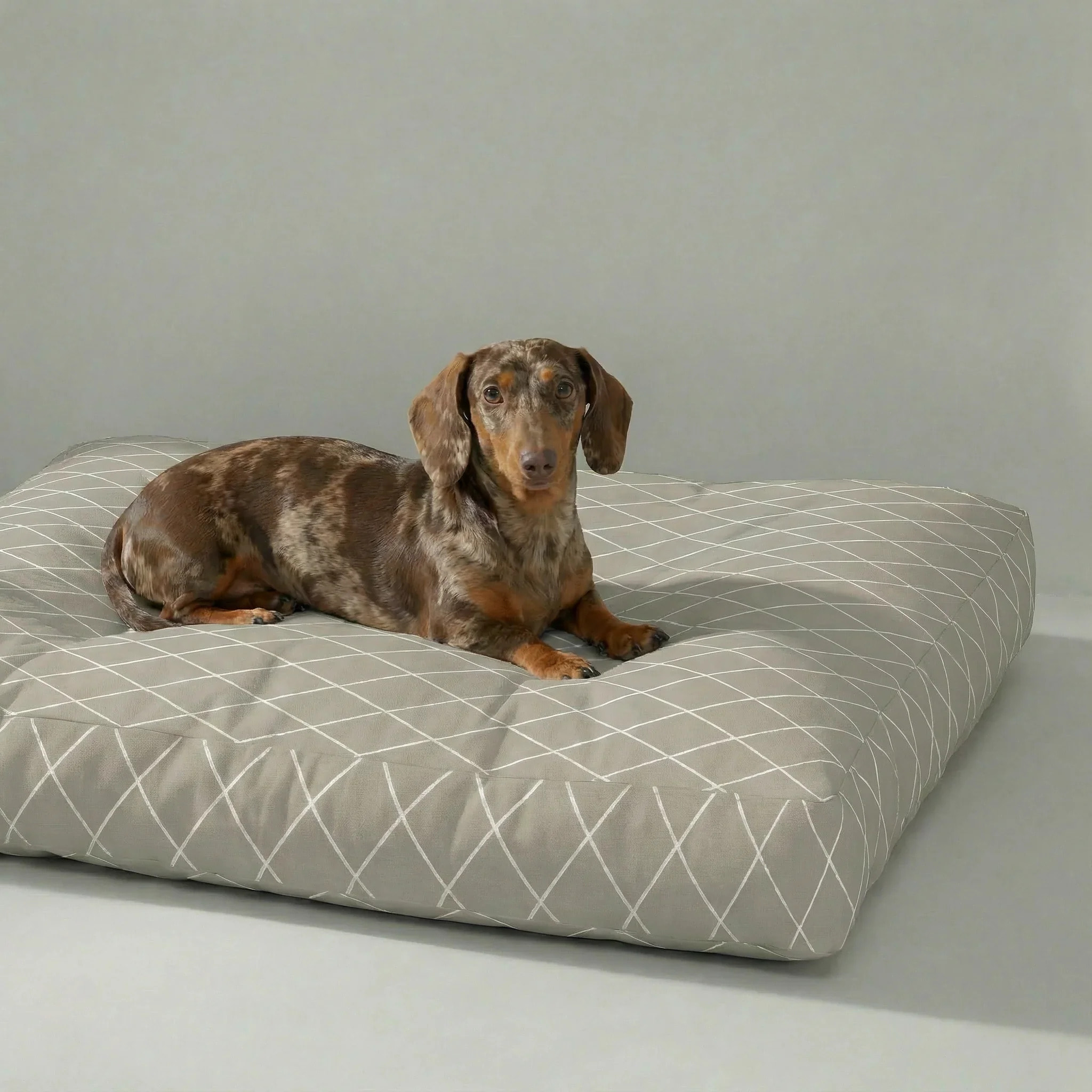 Lit épais et rembourré pour chiens et chats, 100 % coton anti-taches, pour animaux 0120-295