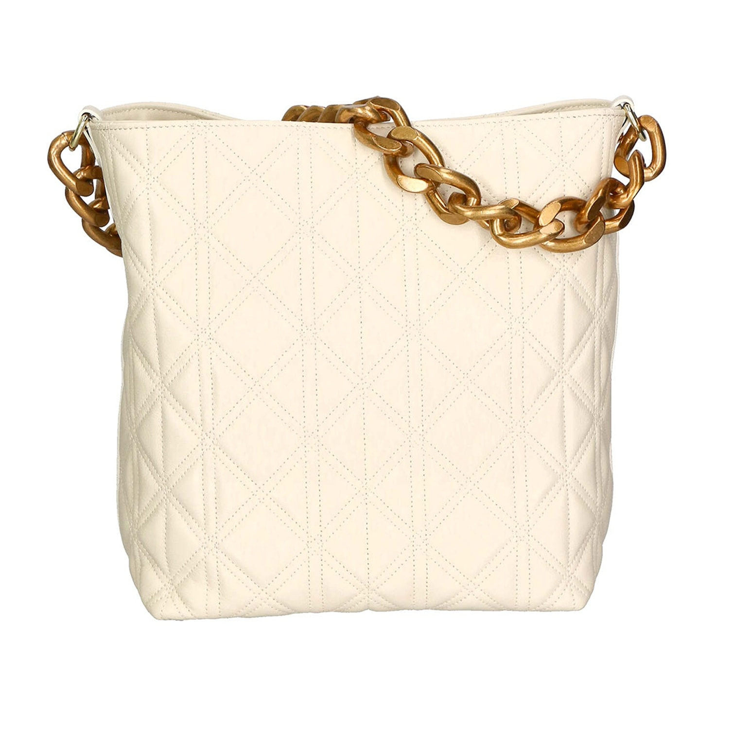 Borsa a spalla da donna - Modello Adra - Vera pelle - 31.0 x 17.0 x 15.5 cm
