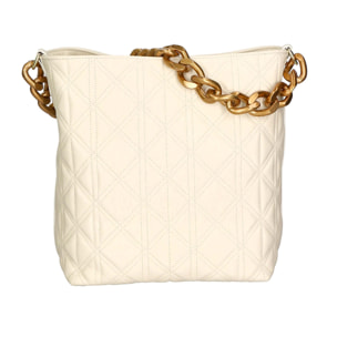 Borsa a spalla da donna - Modello Adra - Vera pelle - 31.0 x 17.0 x 15.5 cm