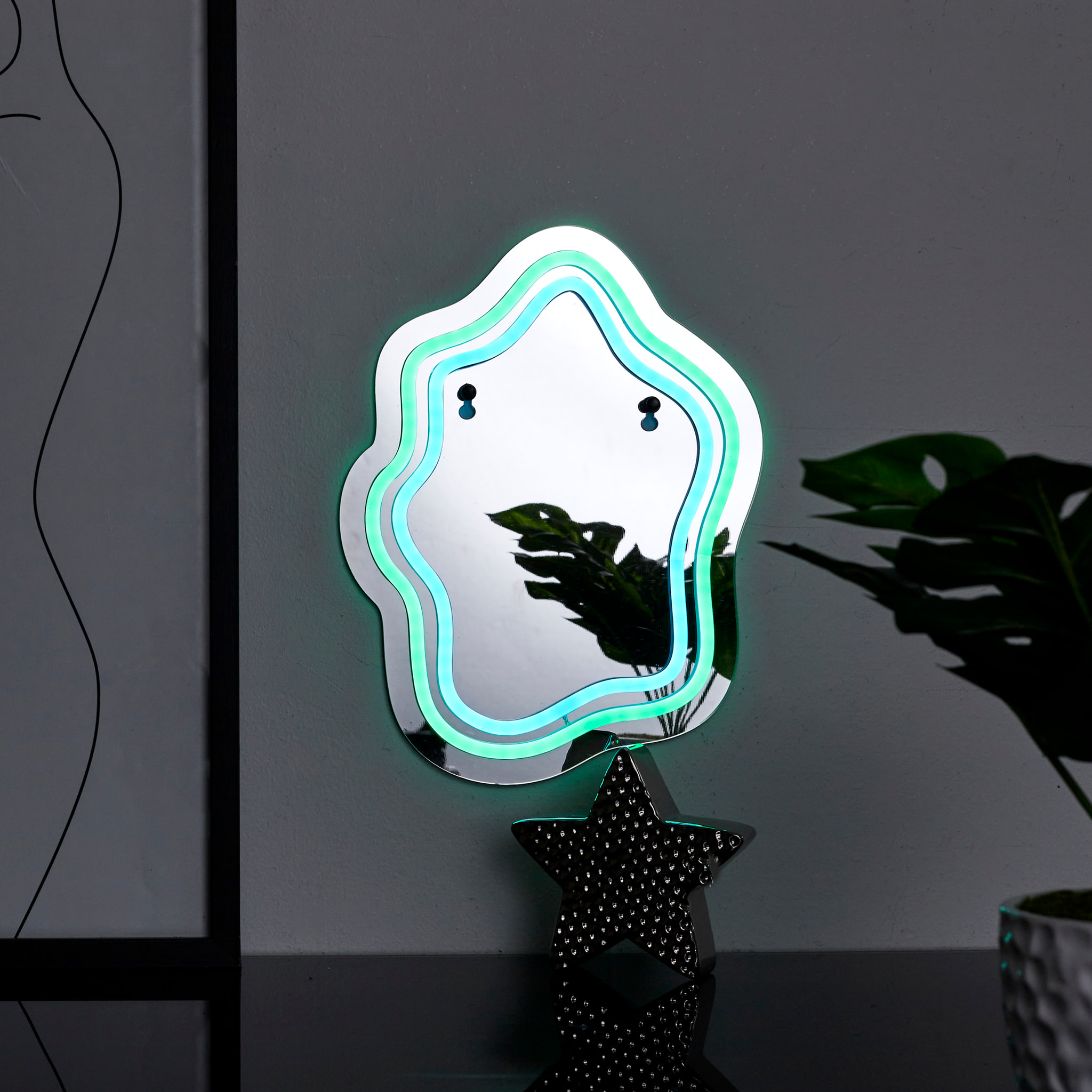 Mirroir Led Effet Neon