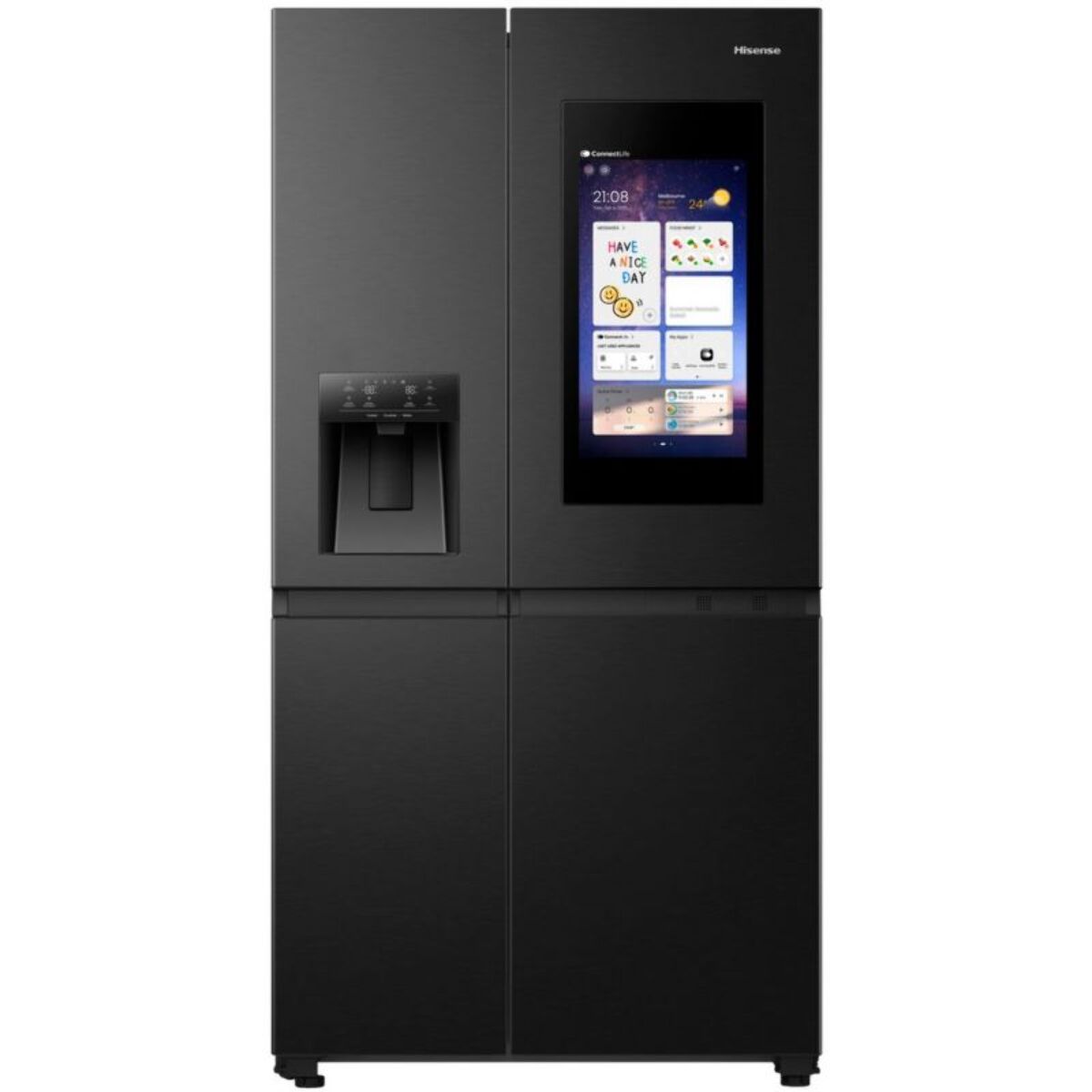 Réfrigérateur Américain HISENSE RS9P628GPFE smart screen