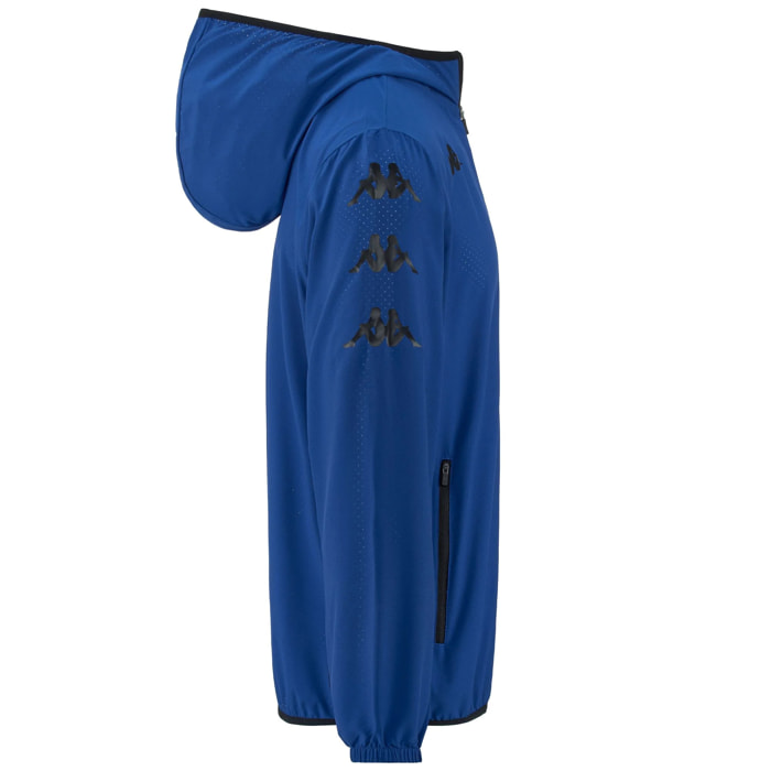 Kappa - Cazadoras Hombre Azul - KOMBAT DATA