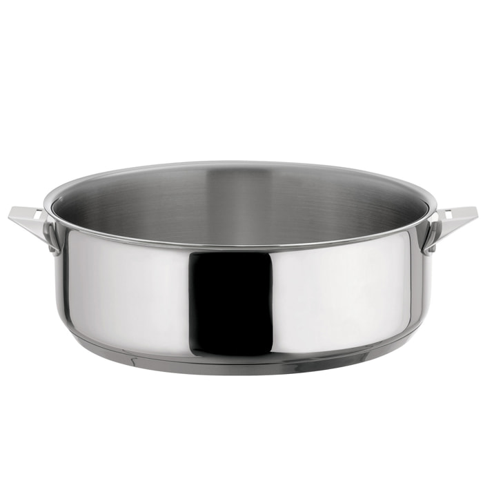 Eclipse - Sauteuse 28 cm inox avec couvercle