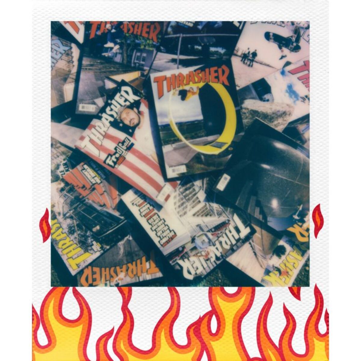 Papier photo instantané POLAROID i-Type - Thrasher Edition