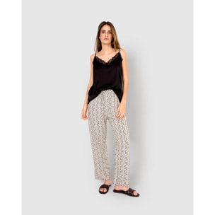 Pantalón viscosa monti negro