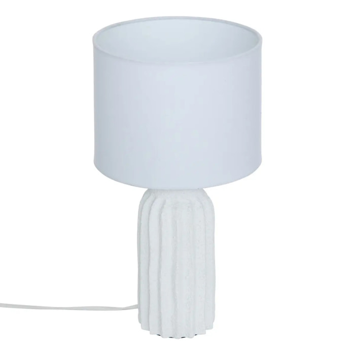 Lampe à poser Fernan blanc H36cm