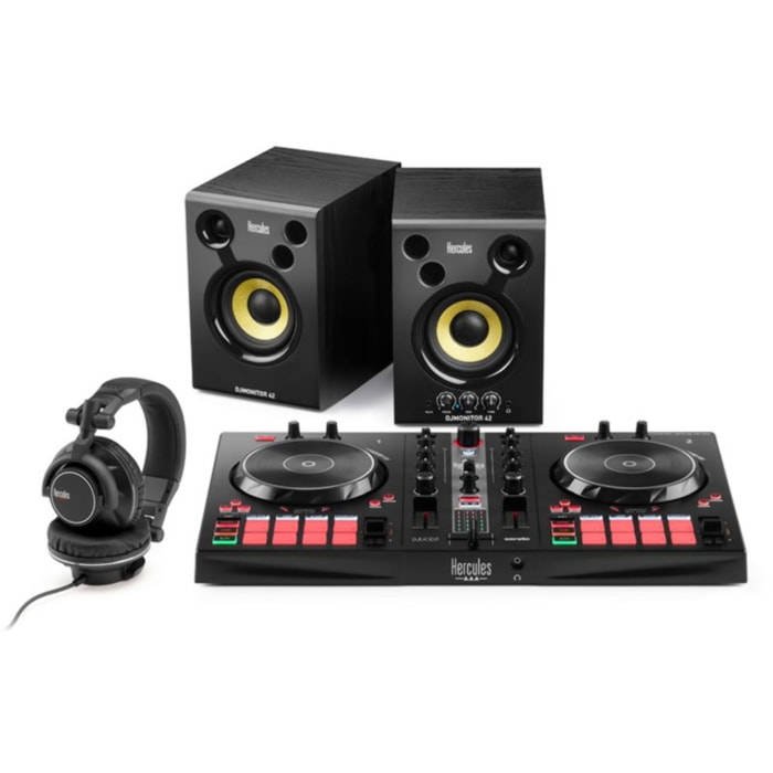 Contrôleur USB HERCULES DJ Essentials Kit