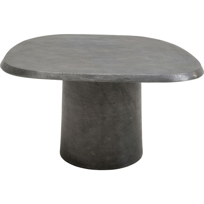 Table basse Bossy 69x56cm grise Kare Design