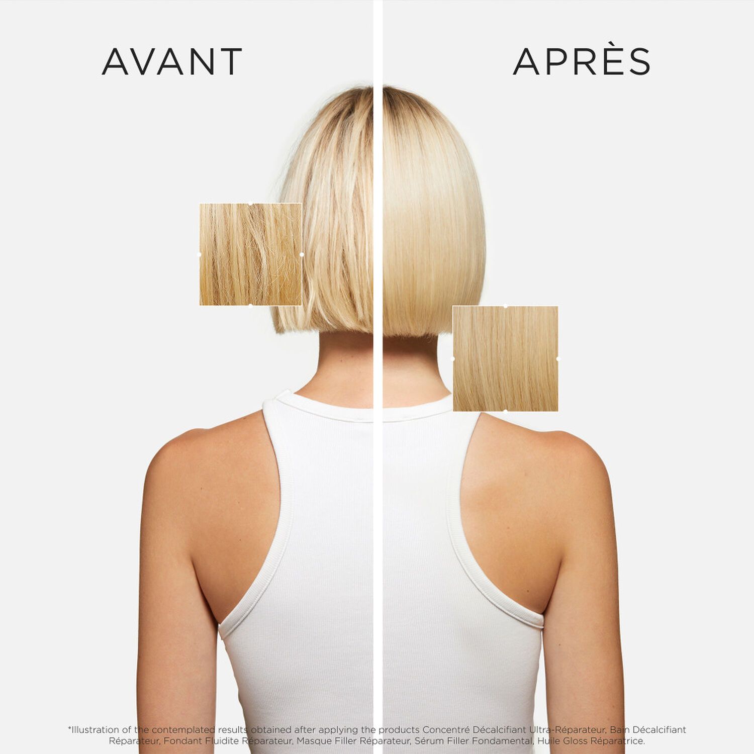 Premiere - Sérum filler réparateur anti-frizz pour tous types de cheveux abîmés.