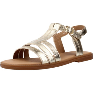 Sandalias Niña de la marca GEOX  modelo J SANDAL KARLY ORO