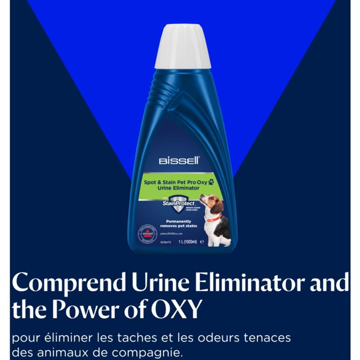 Détergent BISSELL Spot and Stain Animaux PRO Oxy 1L SpotClean