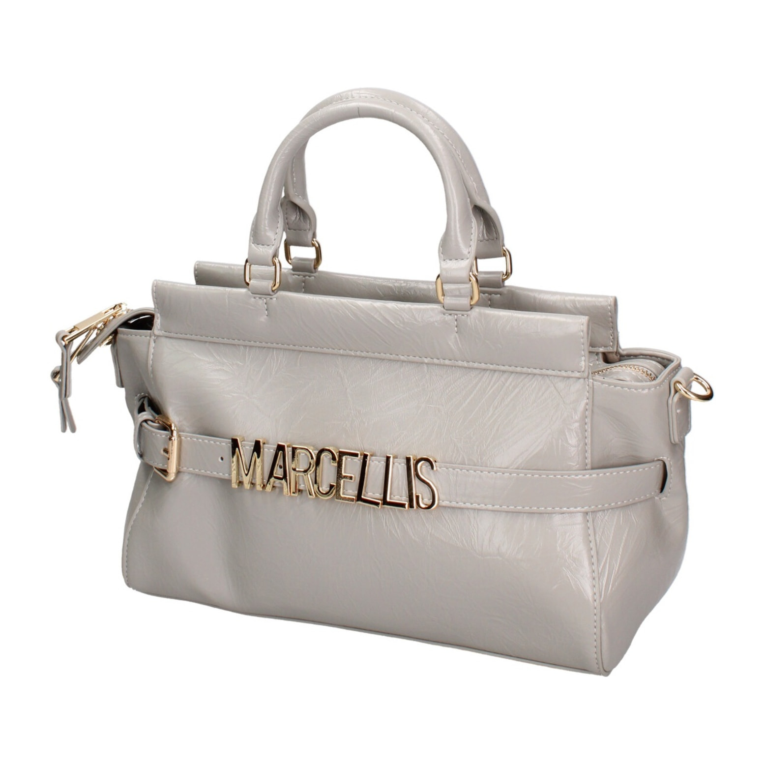 Borsa a mano da donna - Modello False - 100% PVC - 24.0 x 17.0 x 10.0 cm