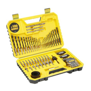 Coffret perçage vissage DEWALT Haute performance - 100 pièces - DT71563-QZ