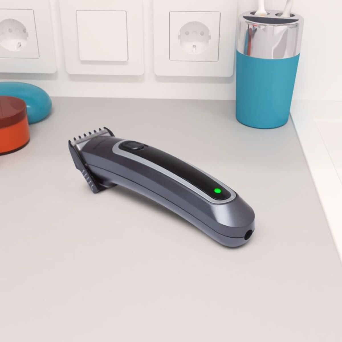Tondeuse barbe ESSENTIELB ETB 2,, 5 hauteurs de coupe, précision 3 mm, autonomie 90 mn