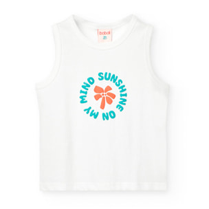 T-Shirt tricot à bretelles  -BCI