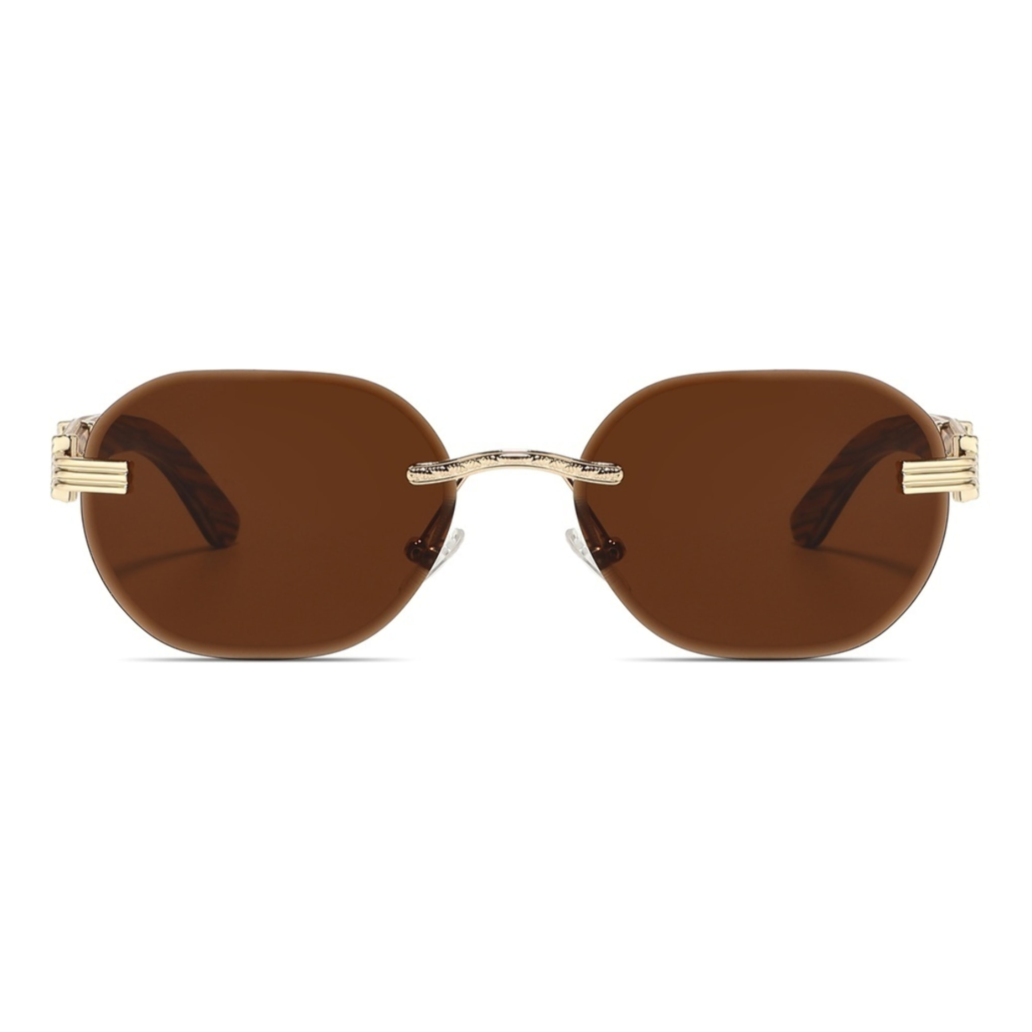 Gafas de Sol Feler 1813-2 Polarizadas de Madera Unisex 56 mm