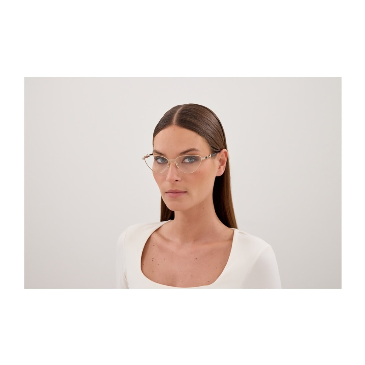 Gafas de Vista Gucci GG2054O-001 de Metal Mujer 56 mm