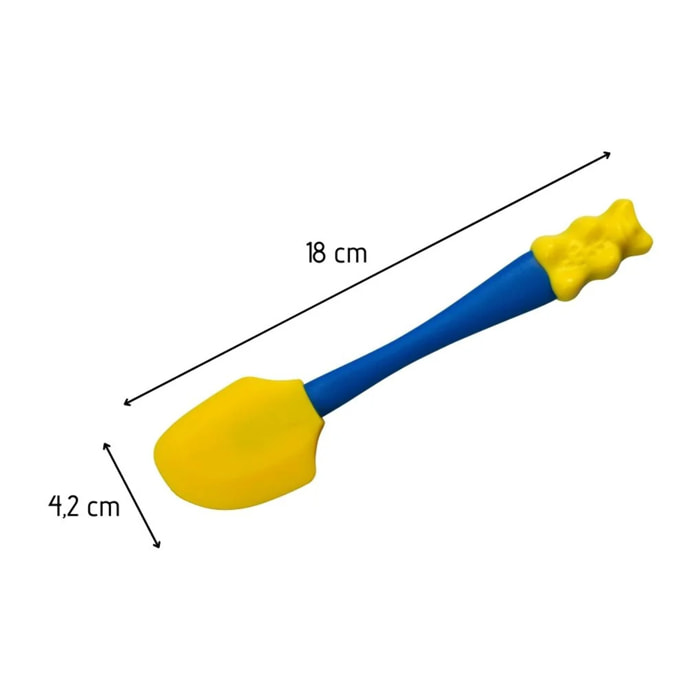 Spatule de cuisine et de pâtisserie en silicone 18 cm Zenker Haribo