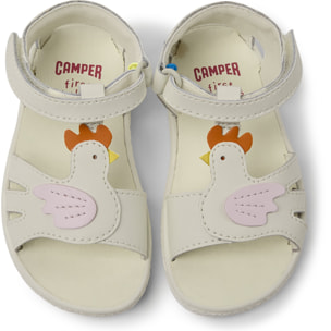 Sandalias - CAMPER Miko - Blanco - Cuero liso