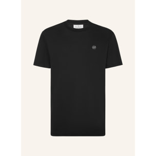 PHILIPP PLEIN Camiseta de cuello redondo y manga corta HEXAGON