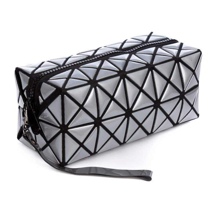 Zerba bolso de mano diseño geométrico.