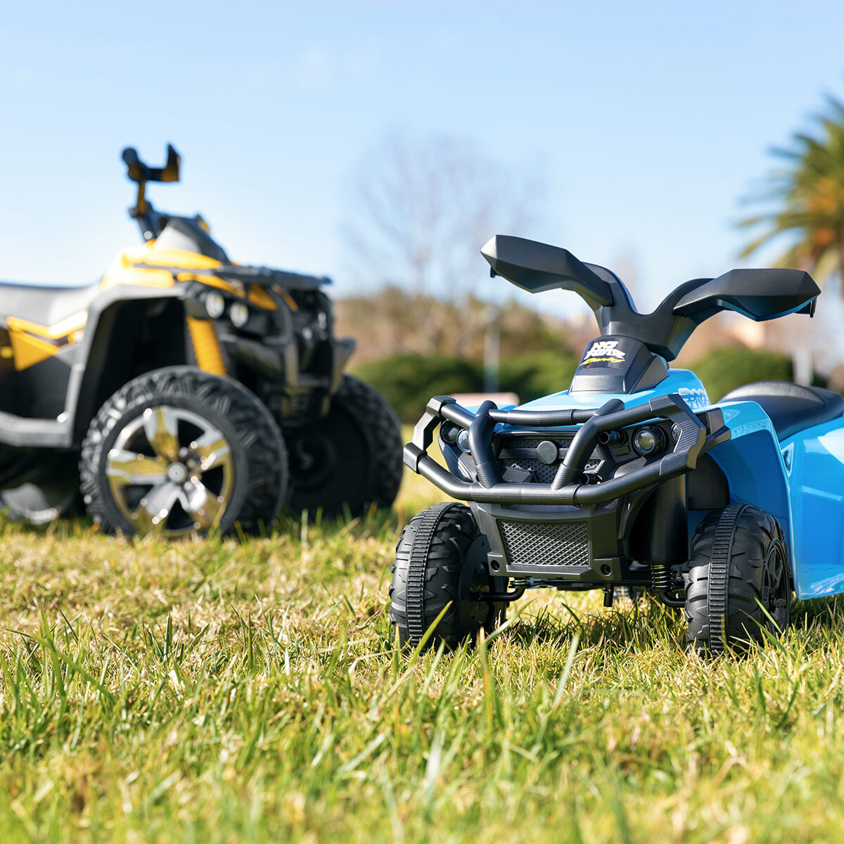 Quad de bateria BLUE S-QUAD vehículo eléctrico infantil 6V 3 años